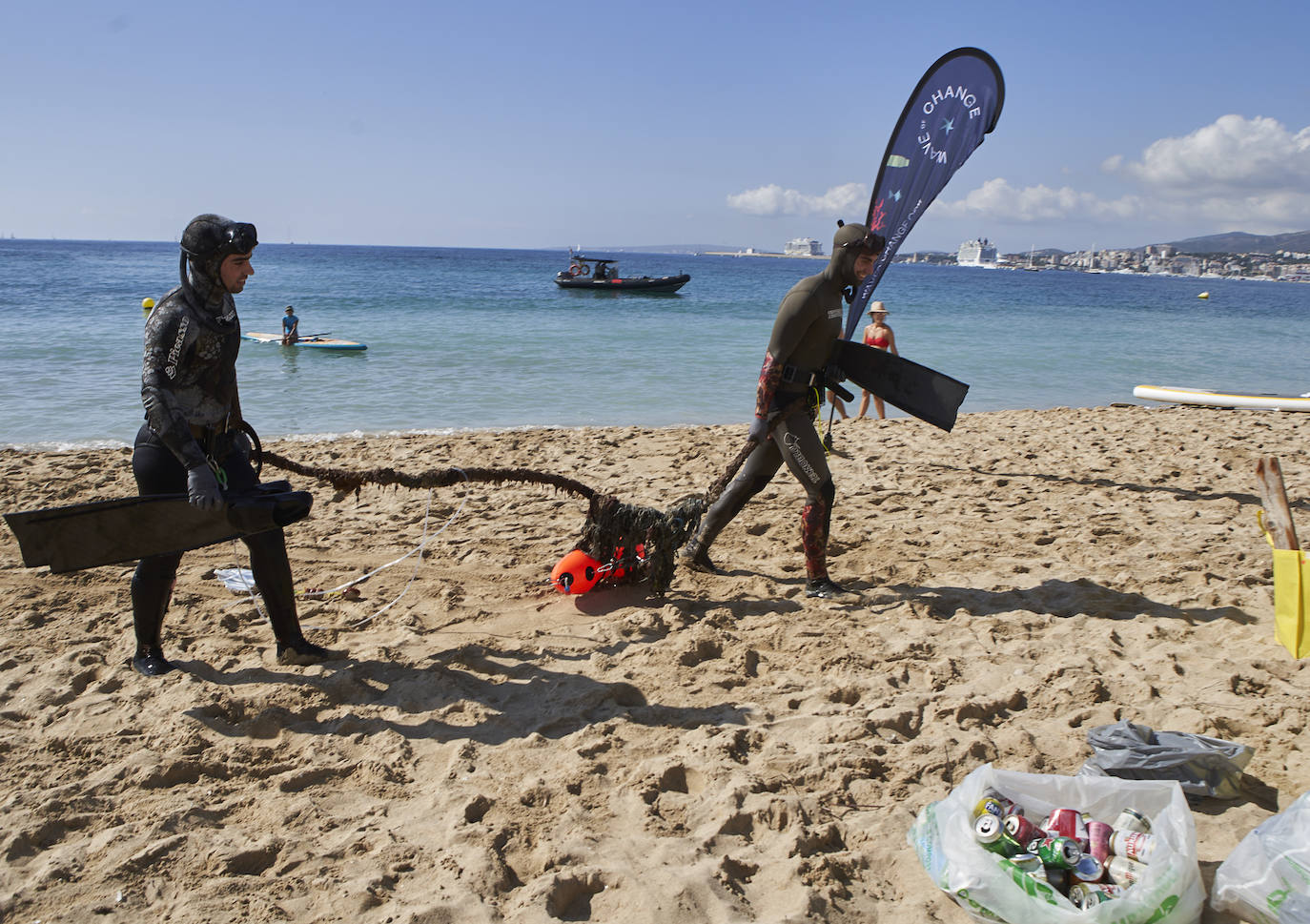 Fotos: 20 buceadores leoneses se suman a la V Gran Limpieza Internacional de Fondos Marinos