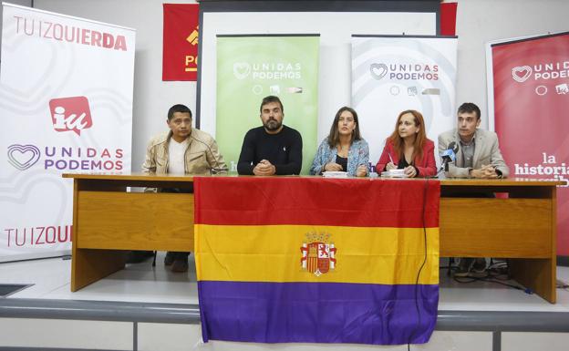 Integrantes de la candidatura de Unidas Podemos al Congreso y al Senado. 