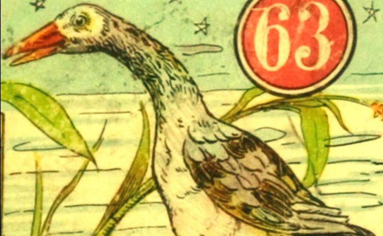 Imagen de un Juego de la Oca de hace varios años.