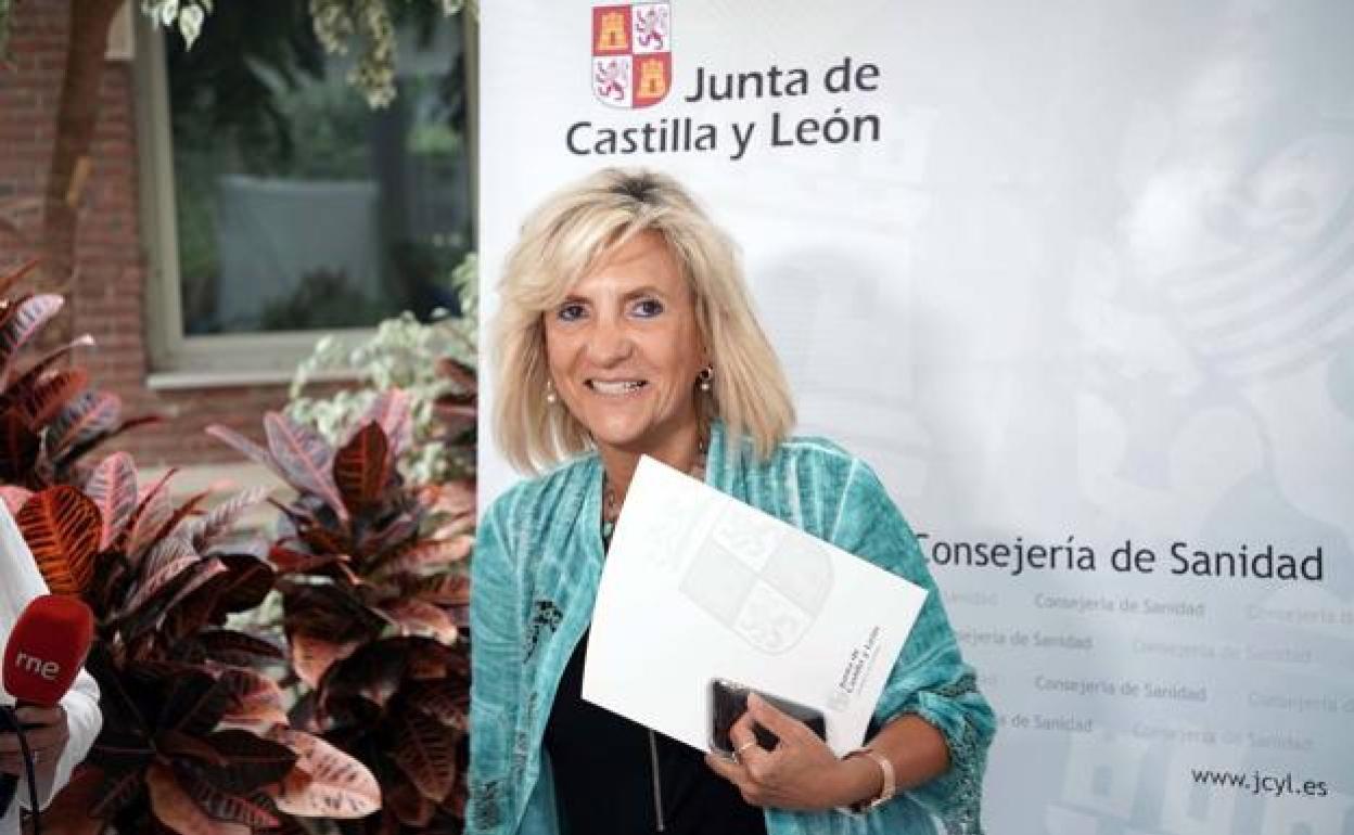 Verónica Casado, consejera de Sanidad de la Junta de Castilla y León.