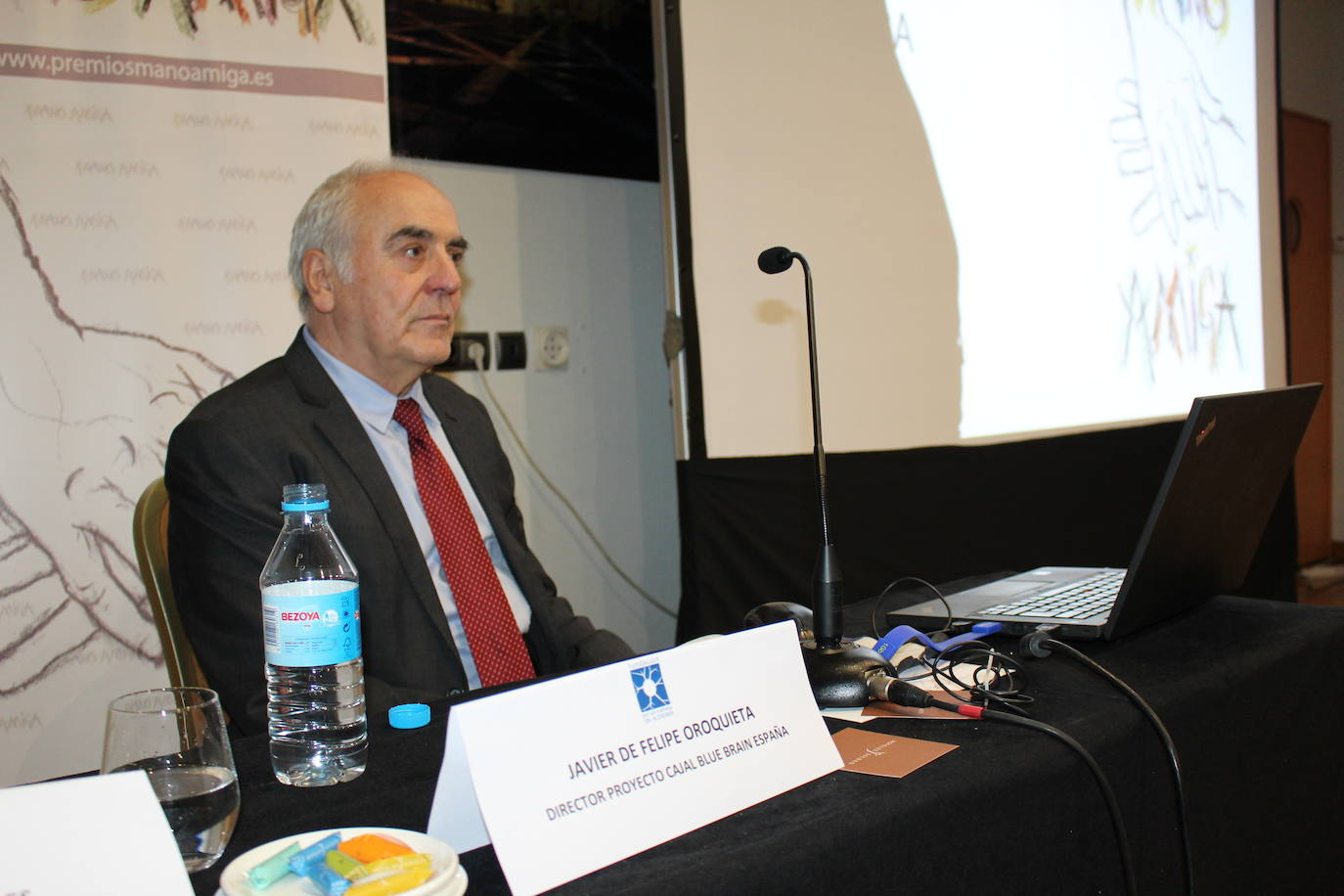 Fotos: Javier de Felipe presenta en León el proyecto &#039;Cajal Blue Brain&#039;