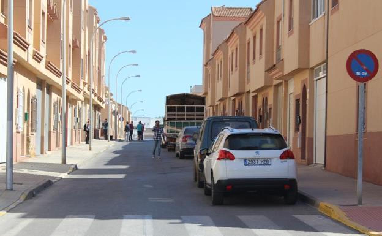 Calle en la que se produjo la detención.