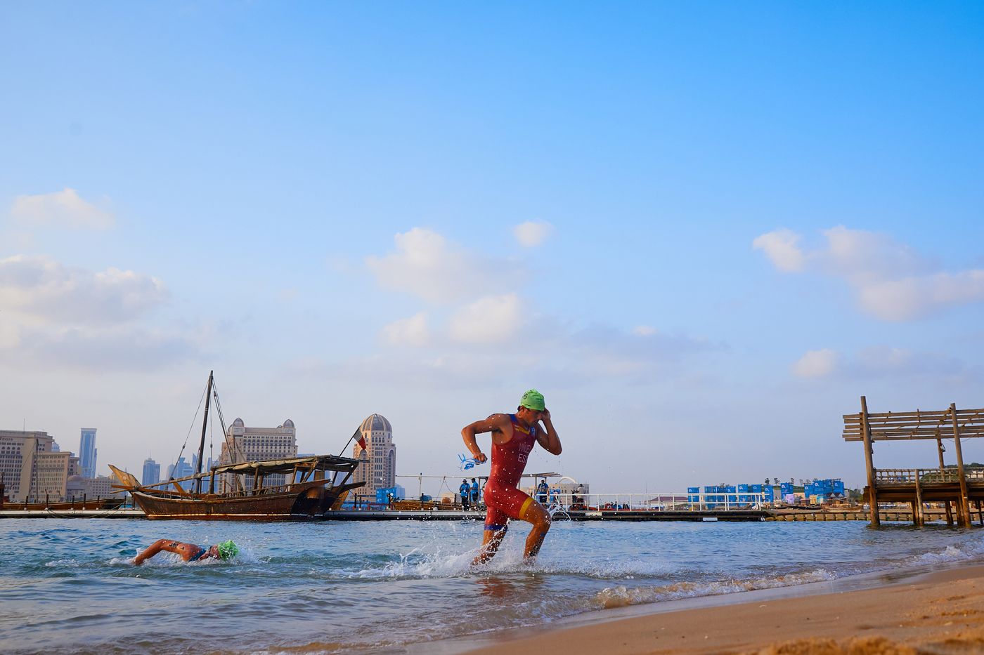 El leonés Kevin Viñuela, campeón de los Juegos Mundiales de Playa en Catar.