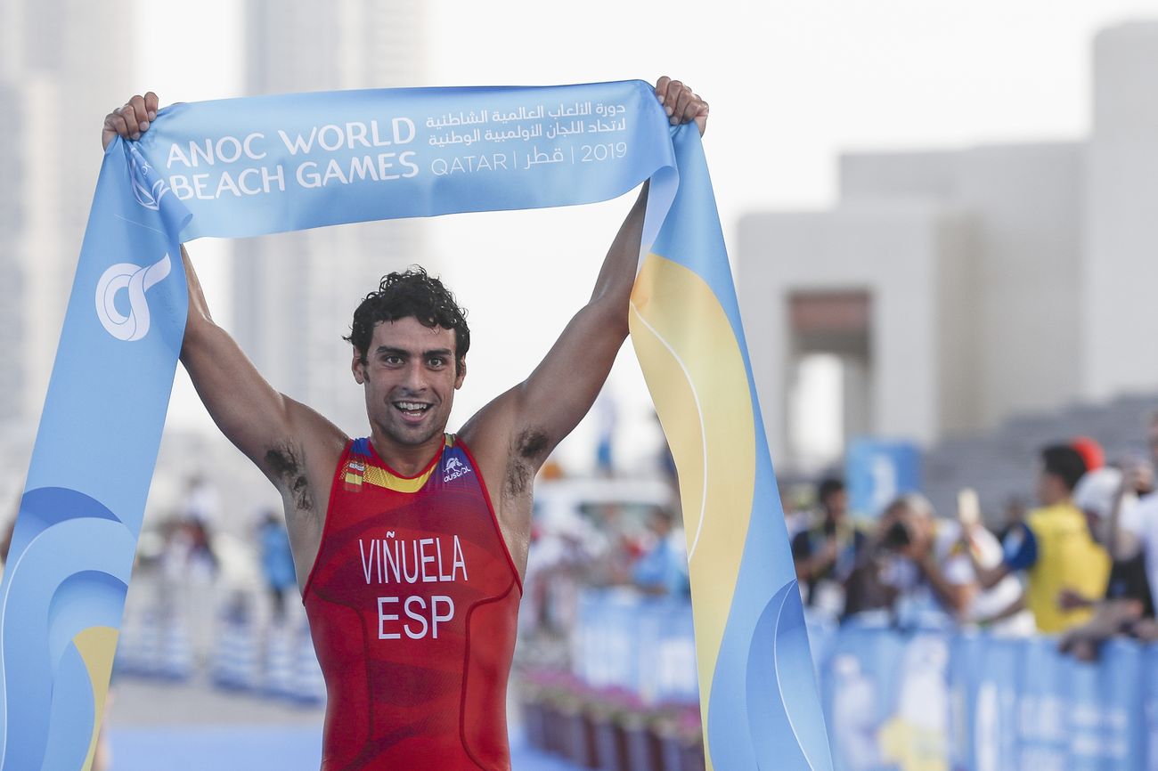 El leonés Kevin Viñuela, campeón de los Juegos Mundiales de Playa en Catar.