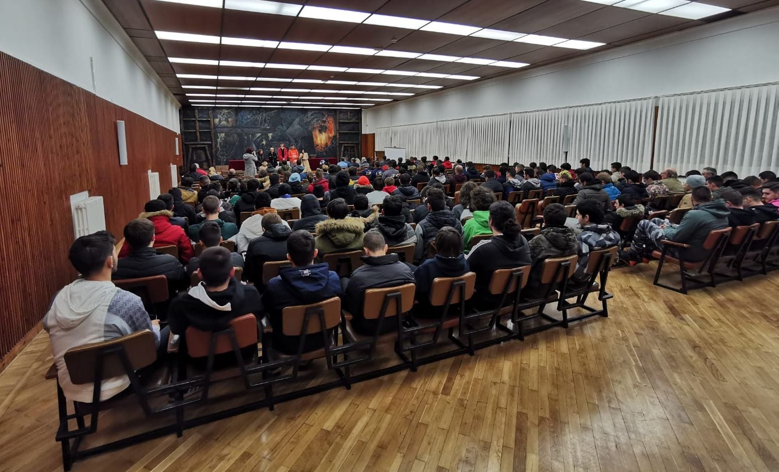 Fotos: El CIFP de La Robla pelea por su supervivencia