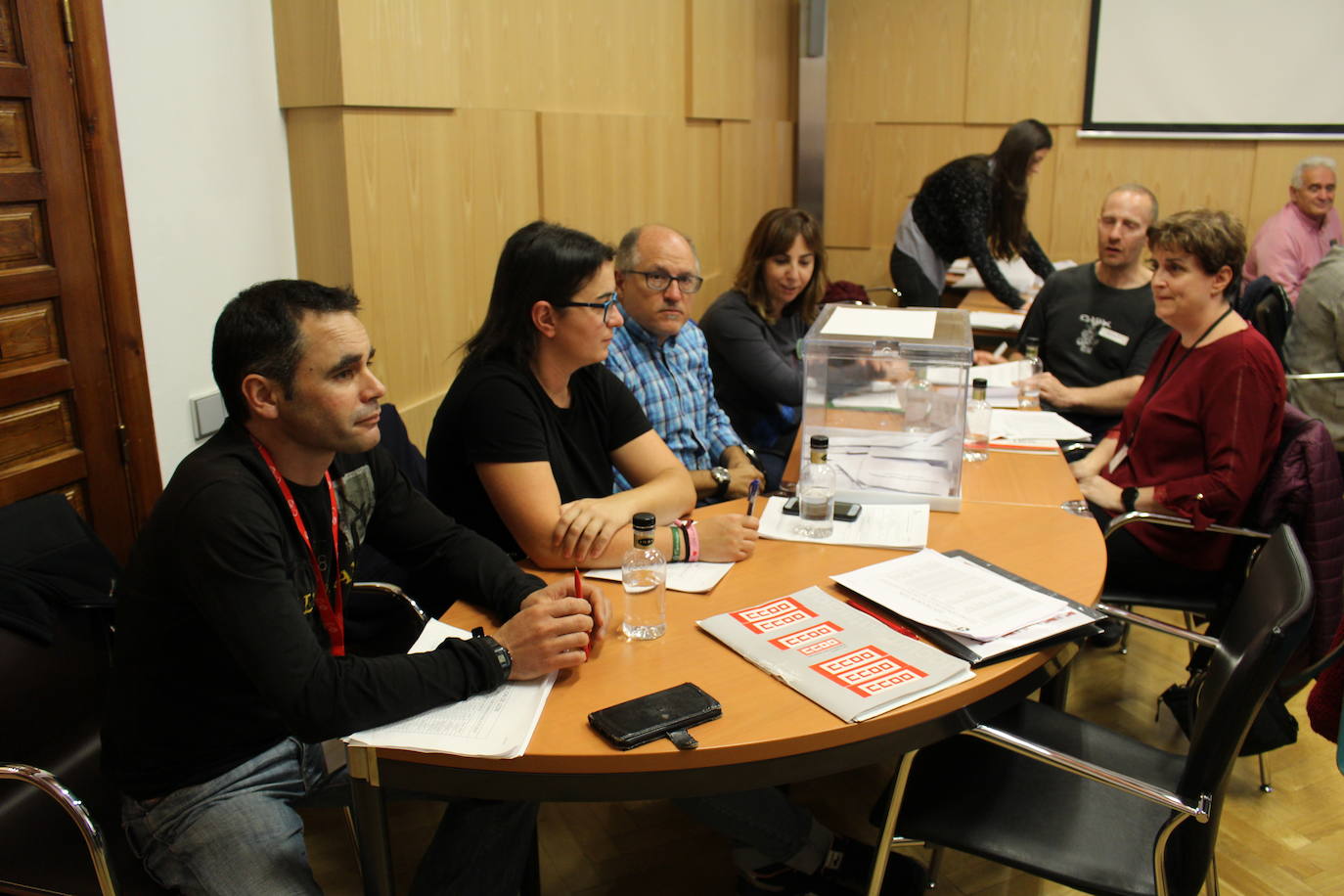 Fotos: Elecciones sindicales en la Diputación de León
