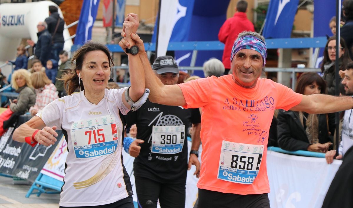 Fotos: La meta de los 10km Ciudad de León