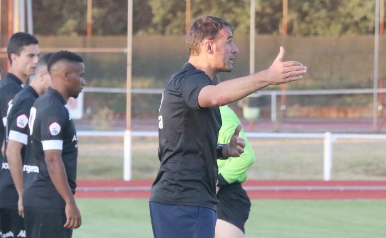 Fernando Rodríguez 'Ministro', entrenador del Atlético Bembibre.