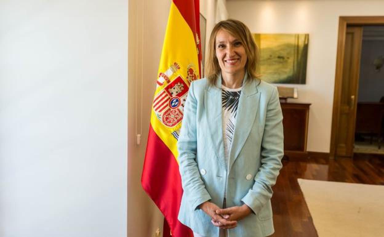 La consejera de Educación de la Junta de Castilla y León, Rocío Lucas Navas. 