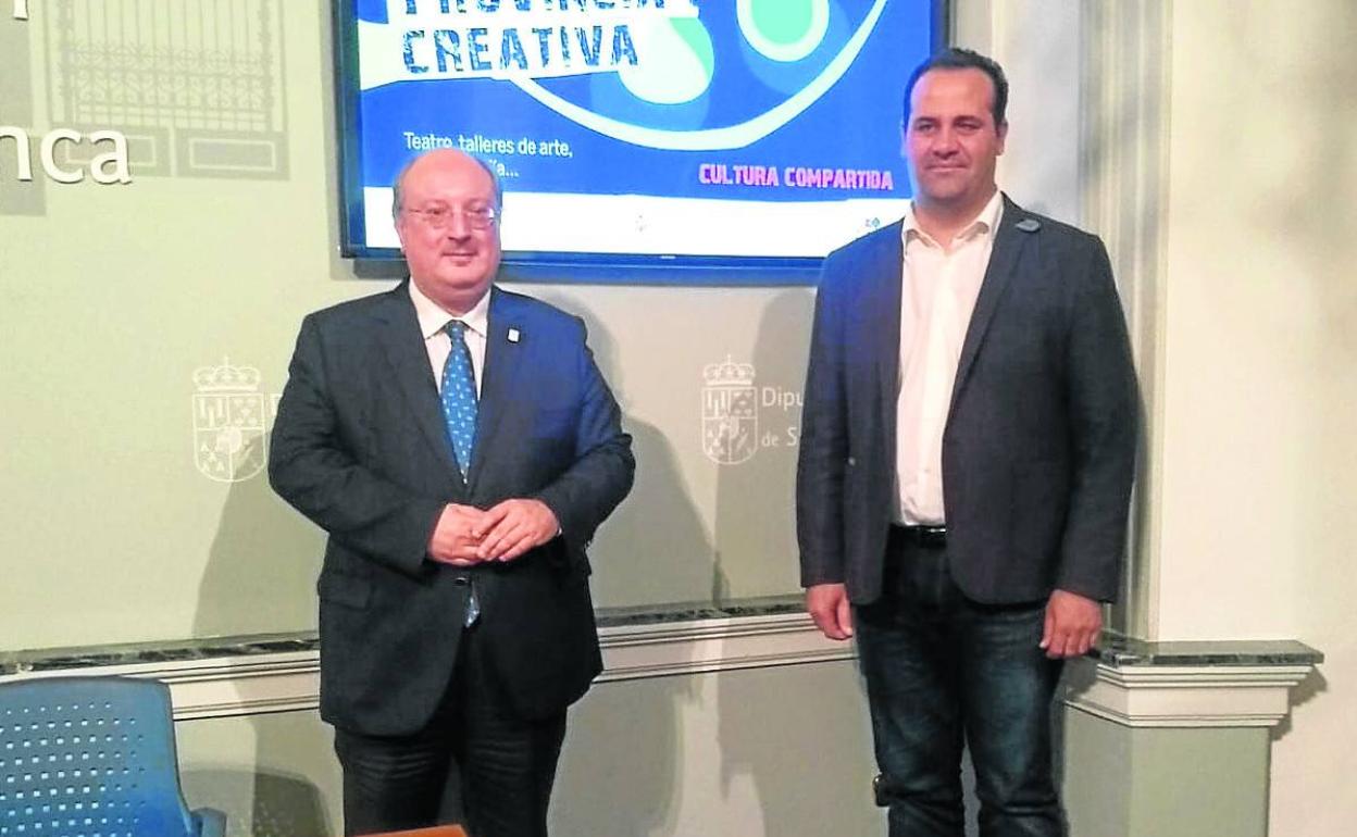 Enrique Cabero y David Mingo presentaron la nueva edición de Provincia Creativa.