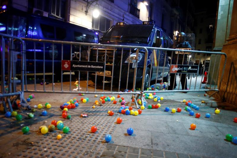 Fotos: La violencia vuelve a las calles de Barcelona