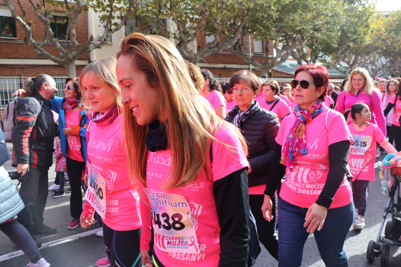 La ciudad de León acoge una nueva carrera de la lucha contra el cáncer de mama.