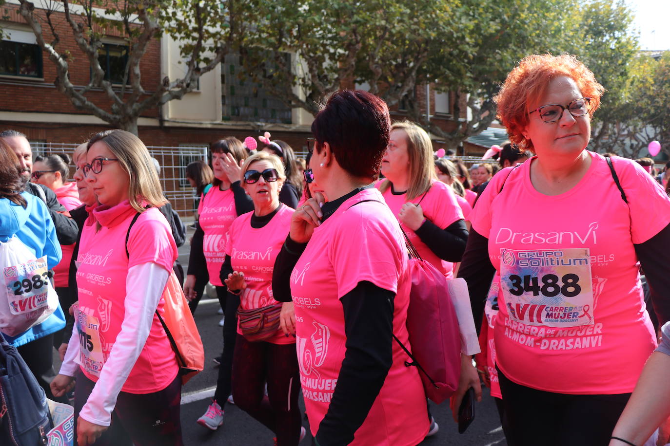 La ciudad de León acoge una nueva carrera de la lucha contra el cáncer de mama.