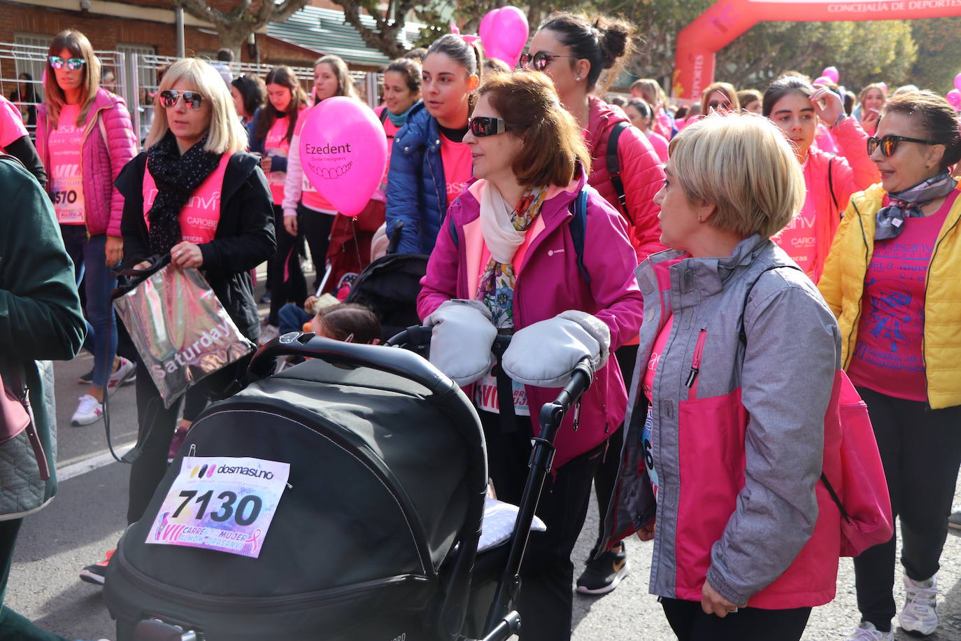 La ciudad de León acoge una nueva carrera de la lucha contra el cáncer de mama.