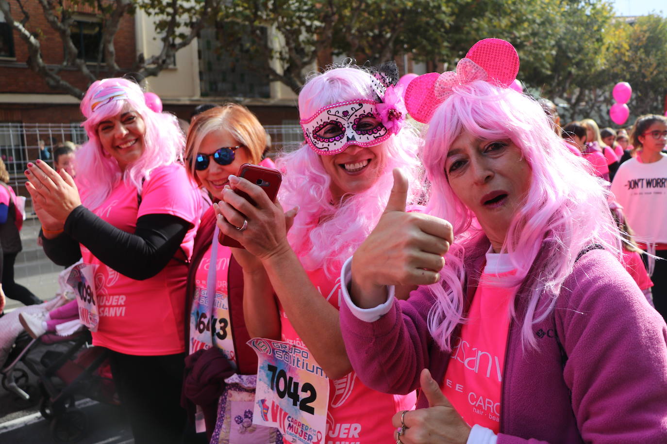 La ciudad de León acoge una nueva carrera de la lucha contra el cáncer de mama.