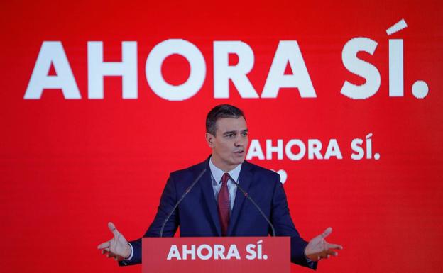 Pedro Sánchez, presidente del Gobierno en funciones. 