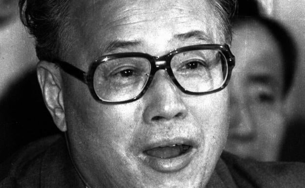 Zhao Ziyang, durante una intervención en 1985.