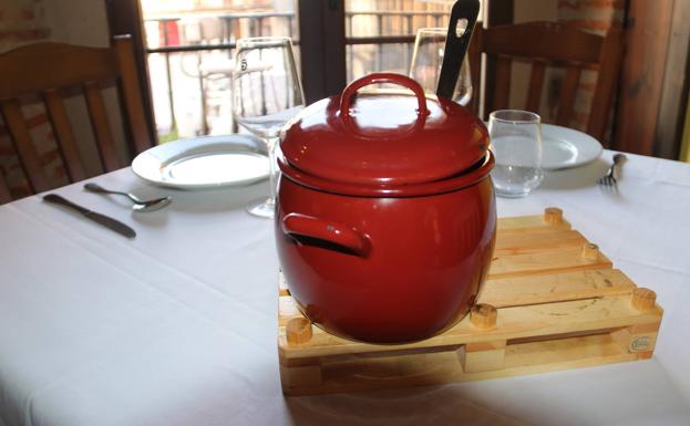 Galería. Imágenes del cocido de Restaurante Castrillo.