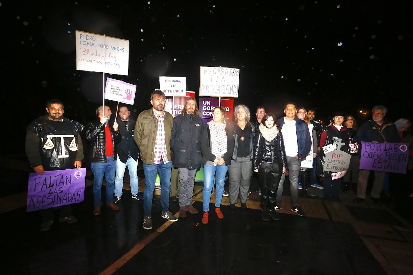 Fotos: Unidas Podemos pide el voto para el próximo 10N