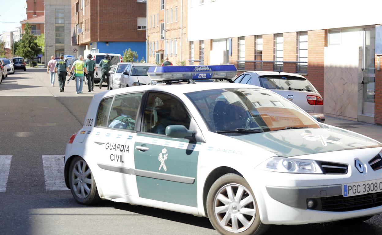 Vehículo de la Guardia Civil, en una foto de archivo.