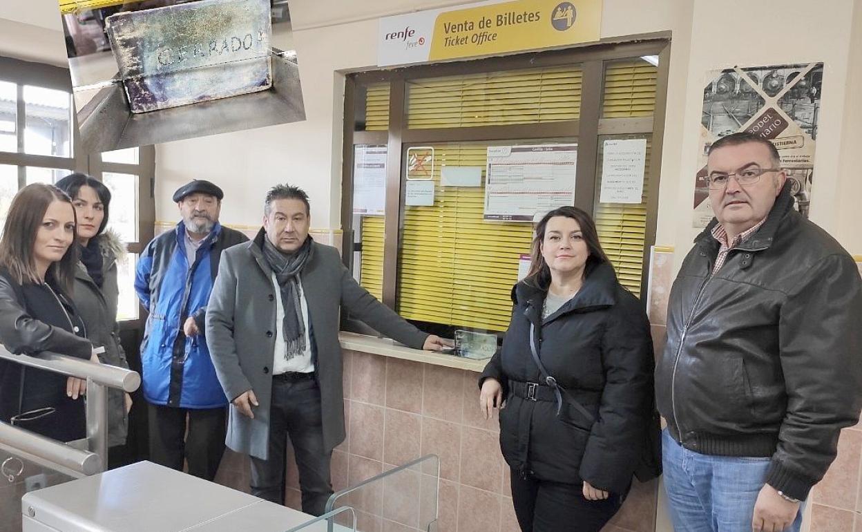 Miembros de las candidaturas de UPL a Congreso y Senado durante las visitas realizadas este martes.