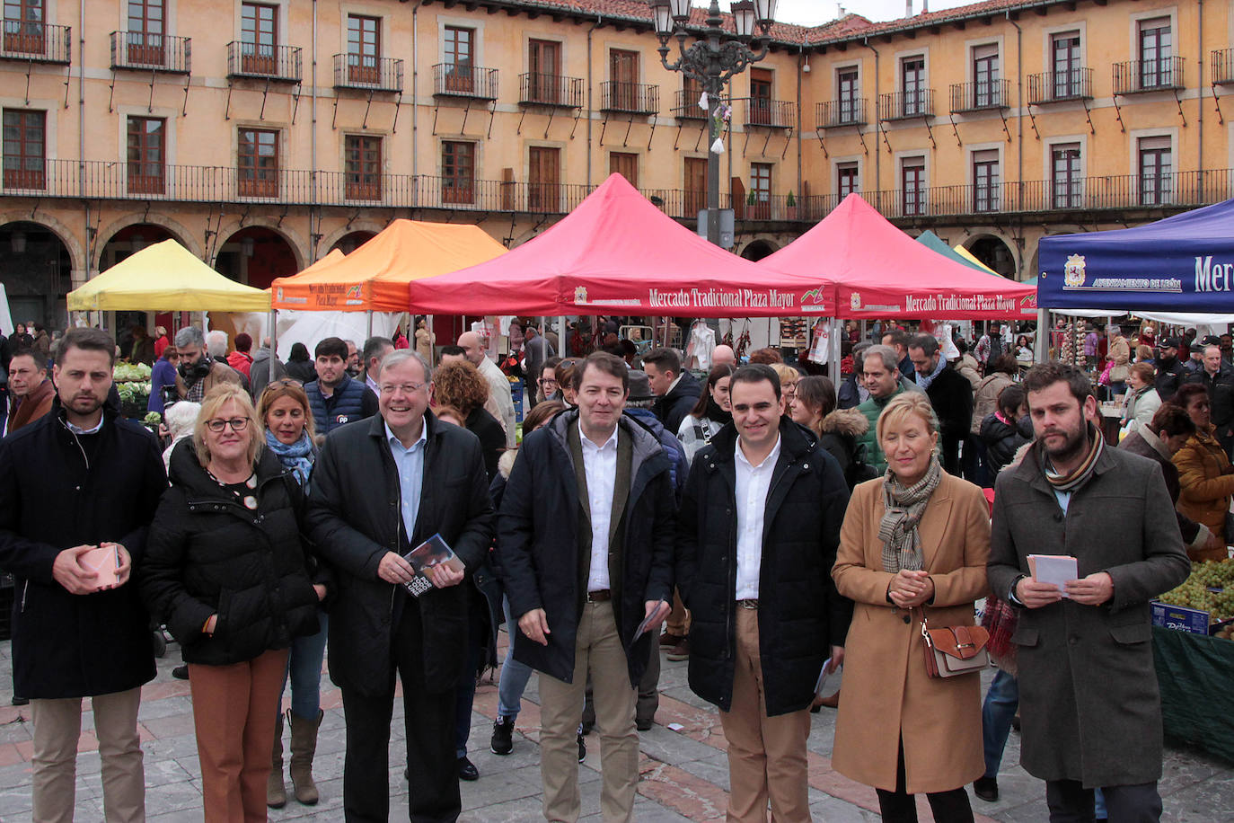 Fotos: Alfonso Fernández Mañueco protagoniza el acto de campaña del PP