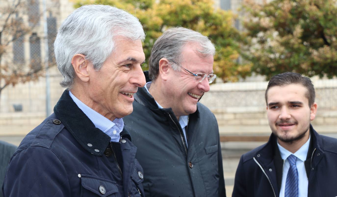 Fotos: Adolfo Suárez-Illana arropa a los candidatos del PP de León en una visita a Astorga