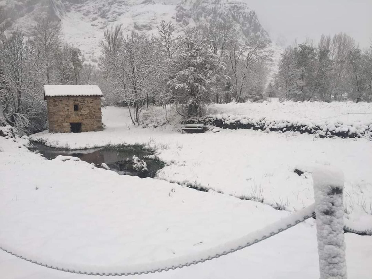 Fotos: La nieve llama a la puerta