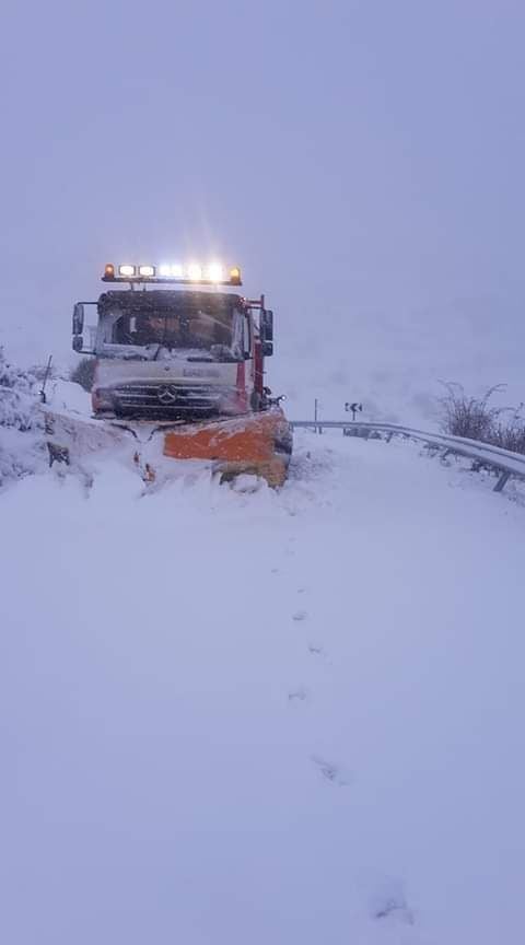 Fotos: La nieve llama a la puerta