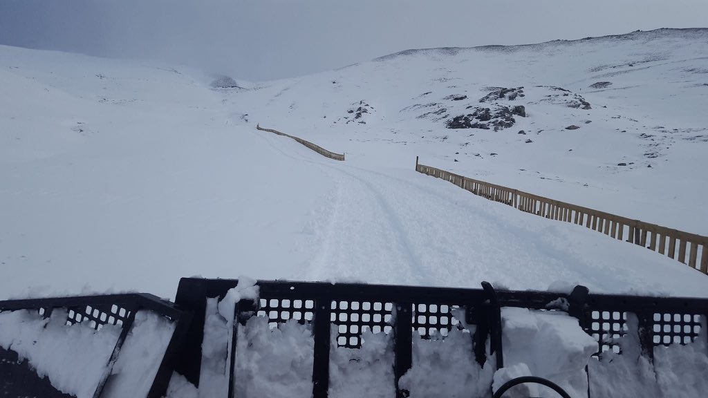 Fotos: La nieve llama a la puerta