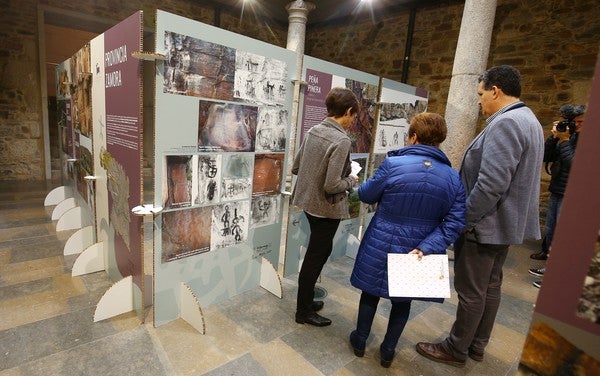 Fotos: EL MUSEO DEL BIERZO INAUGURA LA EXPOSICIÓN SOBRE ARTE RUPESTRE &#039;LIENZOS DE PIEDRA&#039;