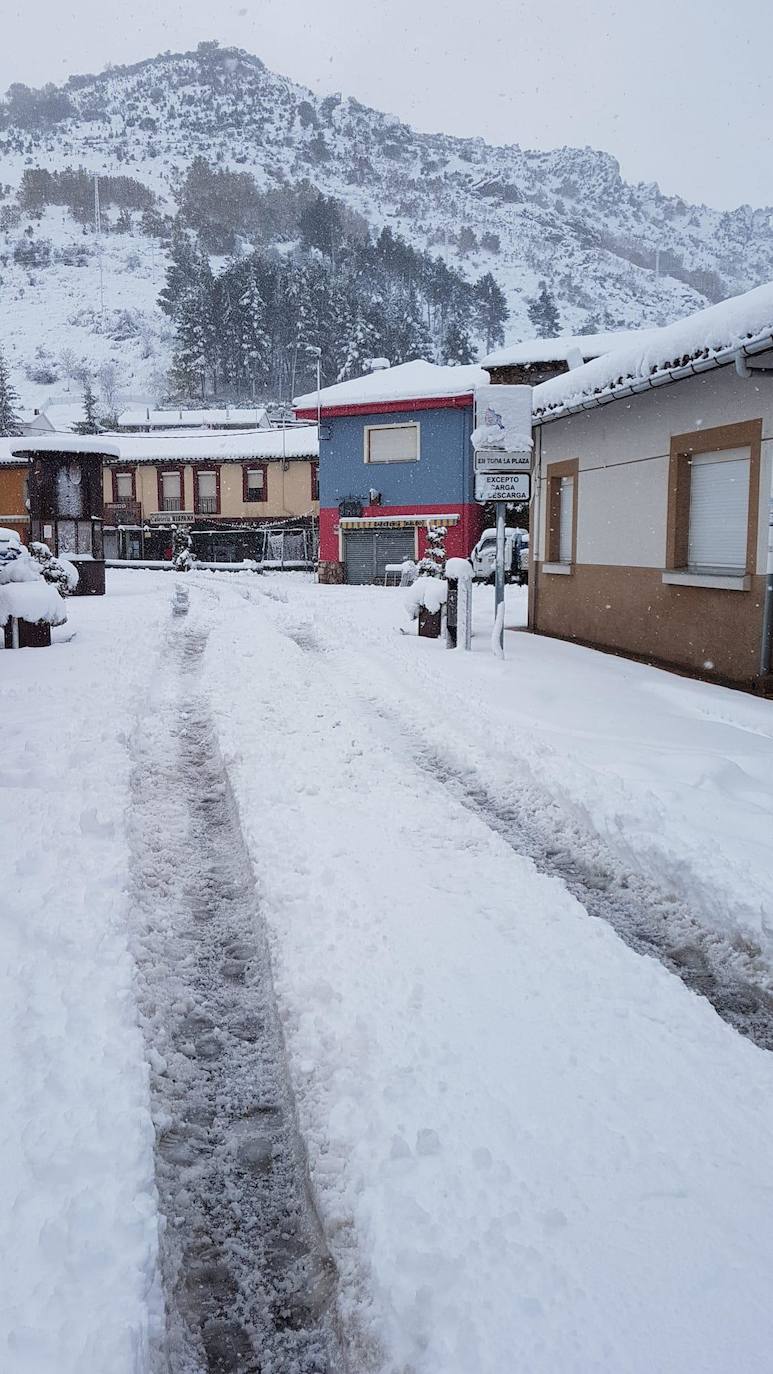 Fotos: La provincia se tiñe de blanco