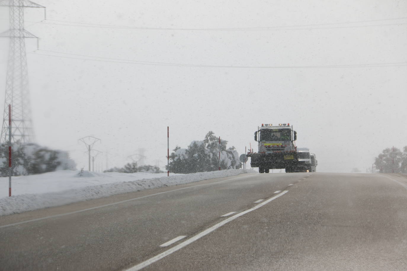 Fotos: León vuelve a convivir con la nieve