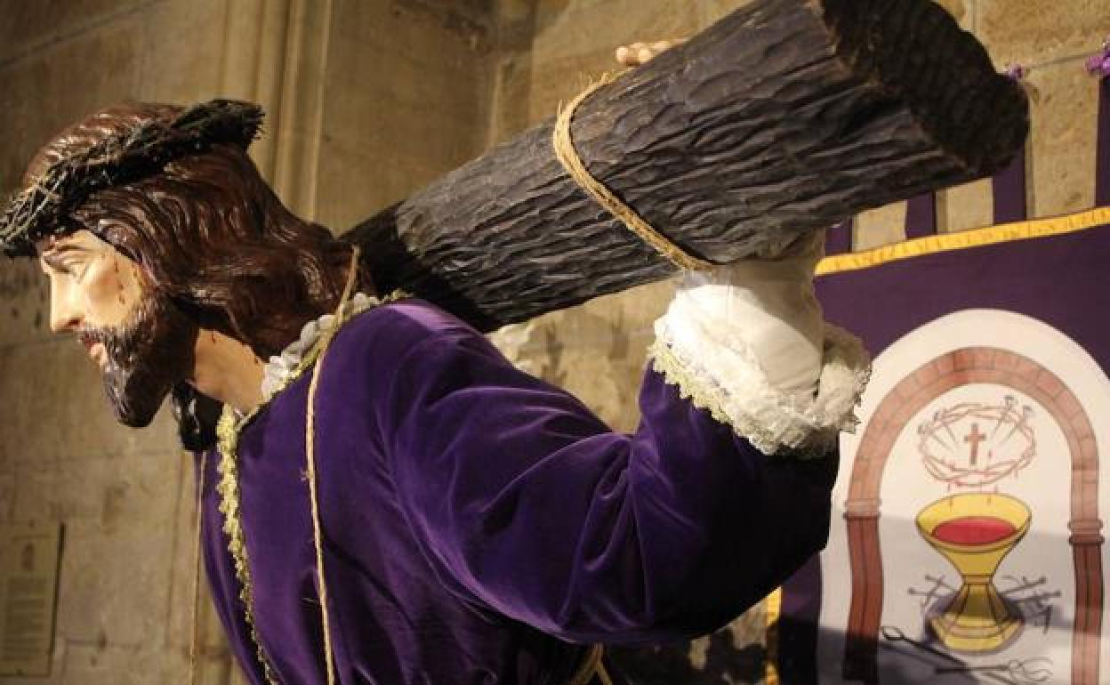 Imagen del 'titular' de la Cofradía.