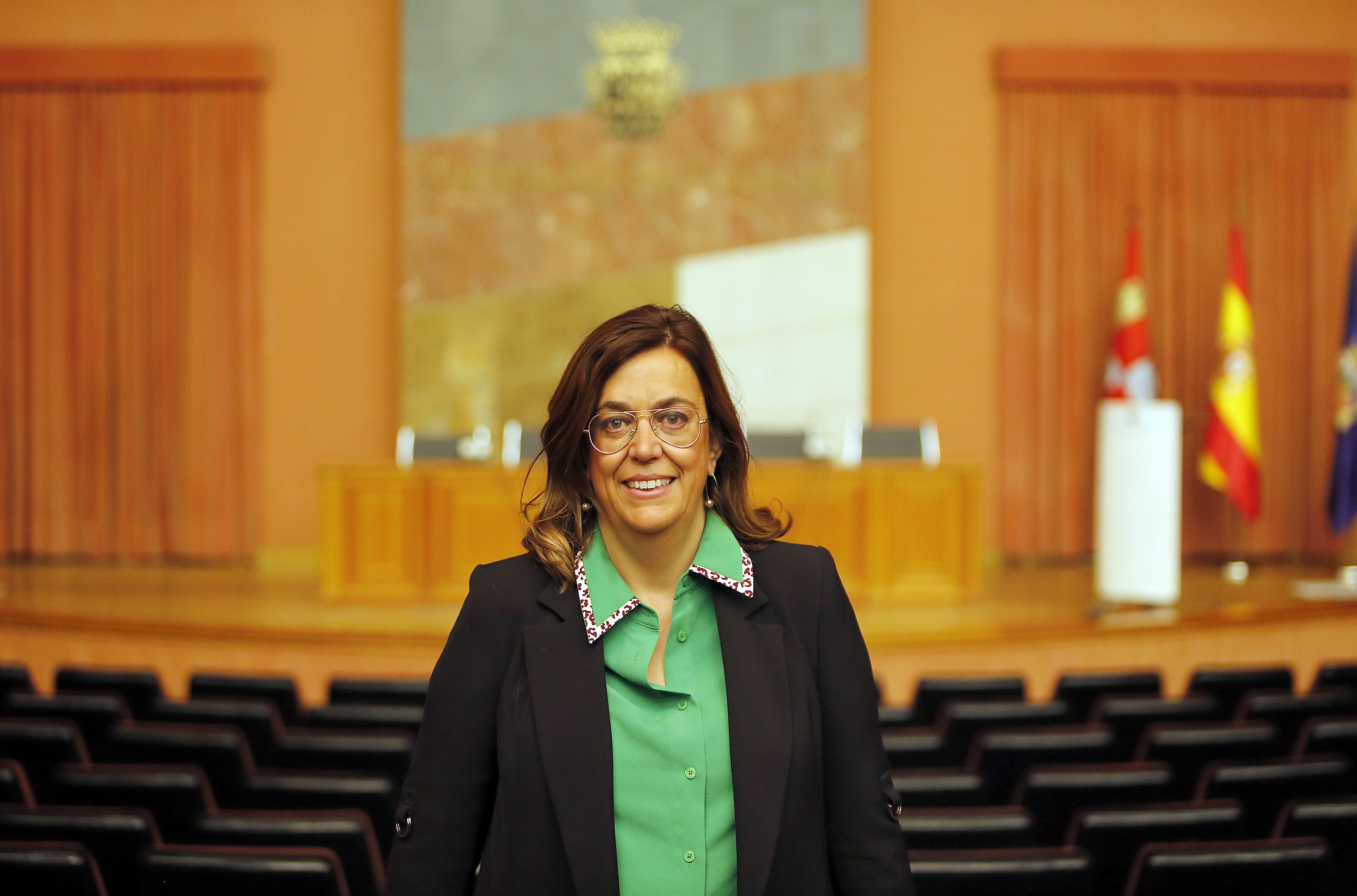 Ángeles Armisén, presidenta de la Diputación de Palencia.