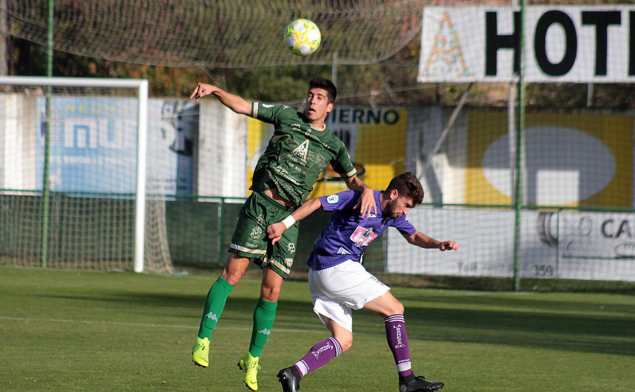 Imagen de archivo de un partido del Atlético Astorga.