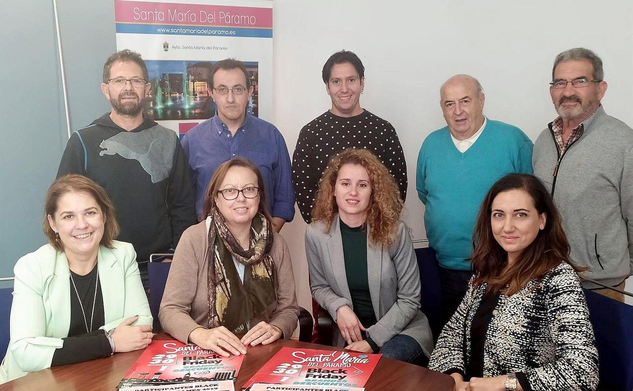 Presentación de la campaña promocional en Santa María del Páramo.