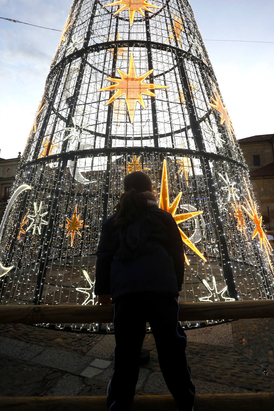 Fotos: Encendido de las luces de Navidad de León