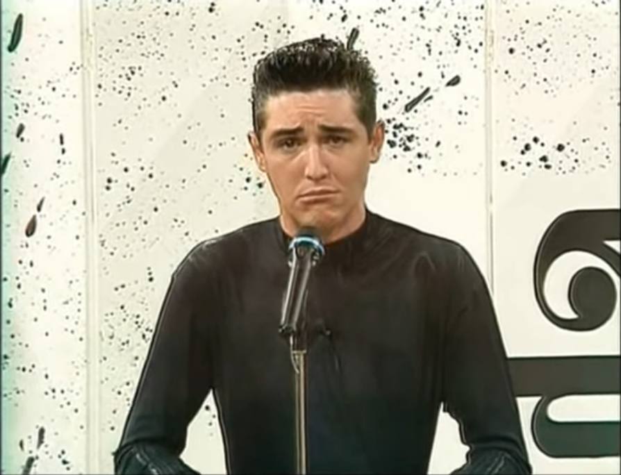 Ángel Garó en el 'Un, dos, tres'