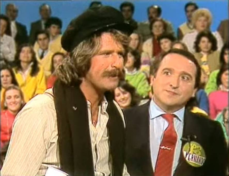 Bigote Arrocet en el 'Un, dos, tres'