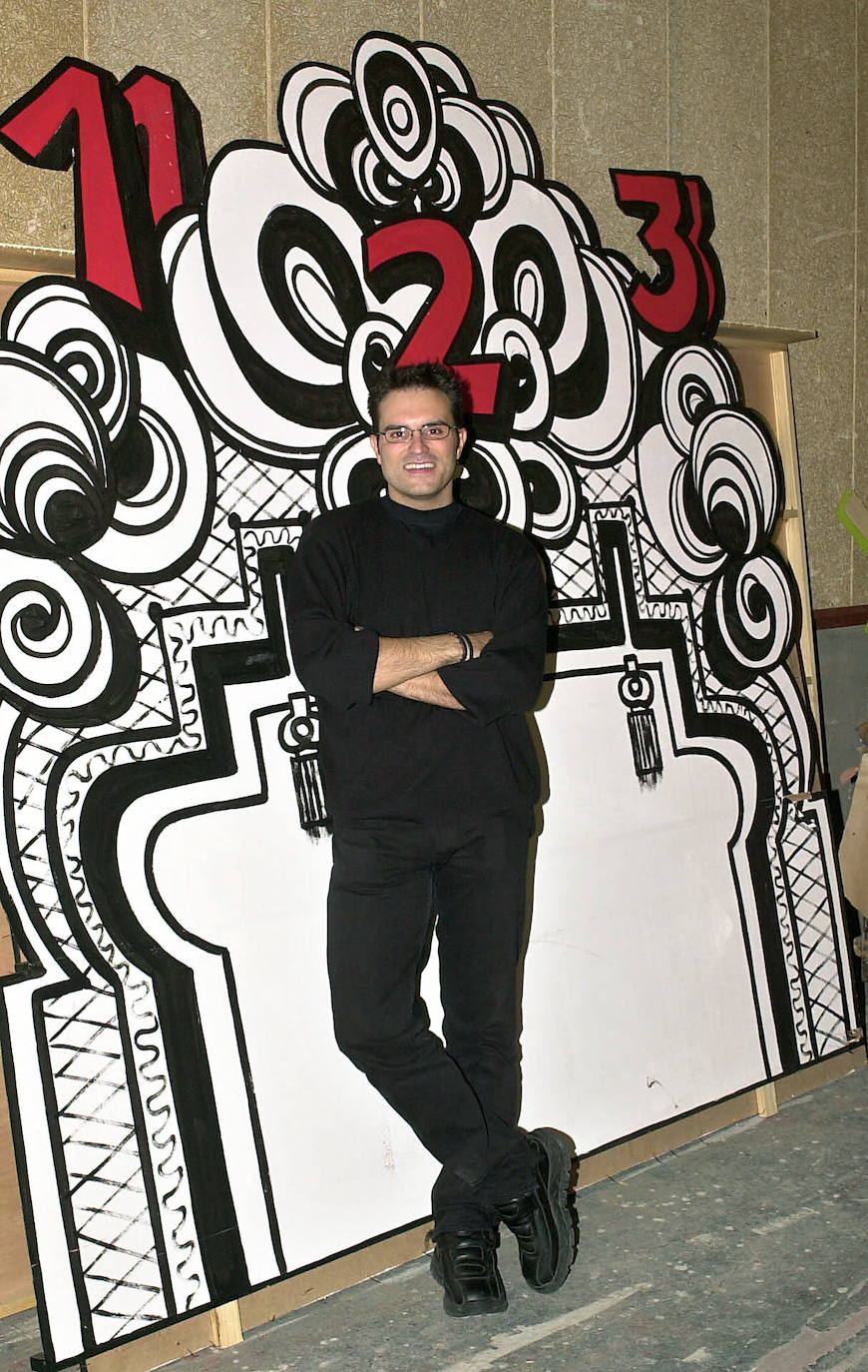 Luis Larrodera, en el 'Un, dos, tres'
