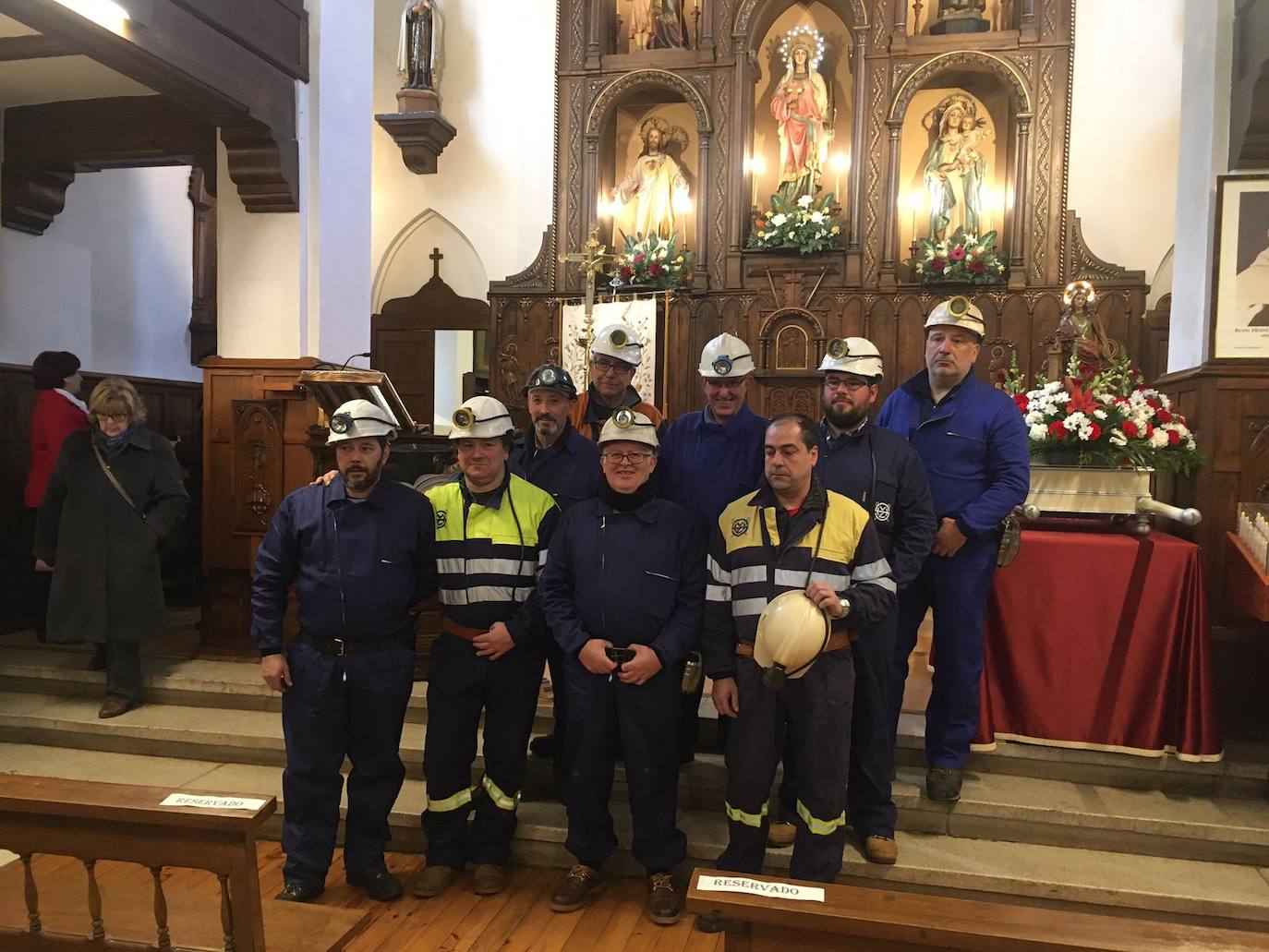 Fotos: Santa Lucía de Gordón celebra Santa Bárbara