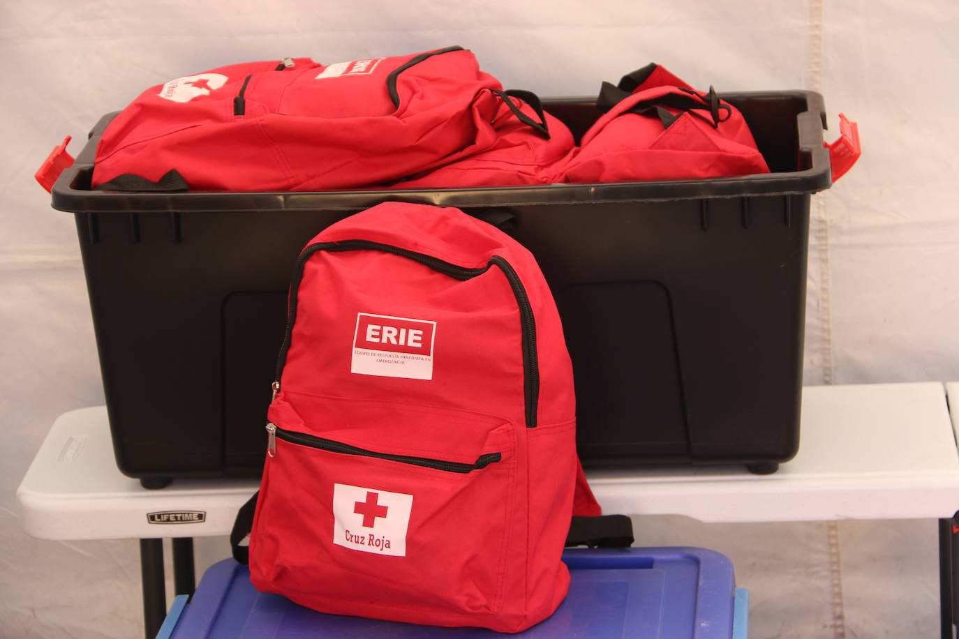 Fotos: Un día para conocer la emergencia, desde la ayuda