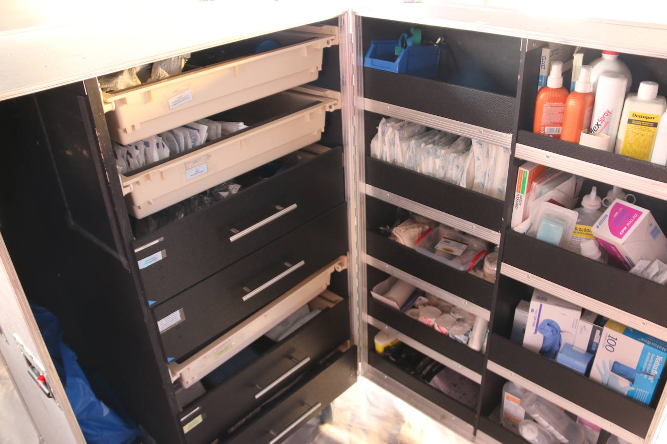 Fotos: Un día para conocer la emergencia, desde la ayuda