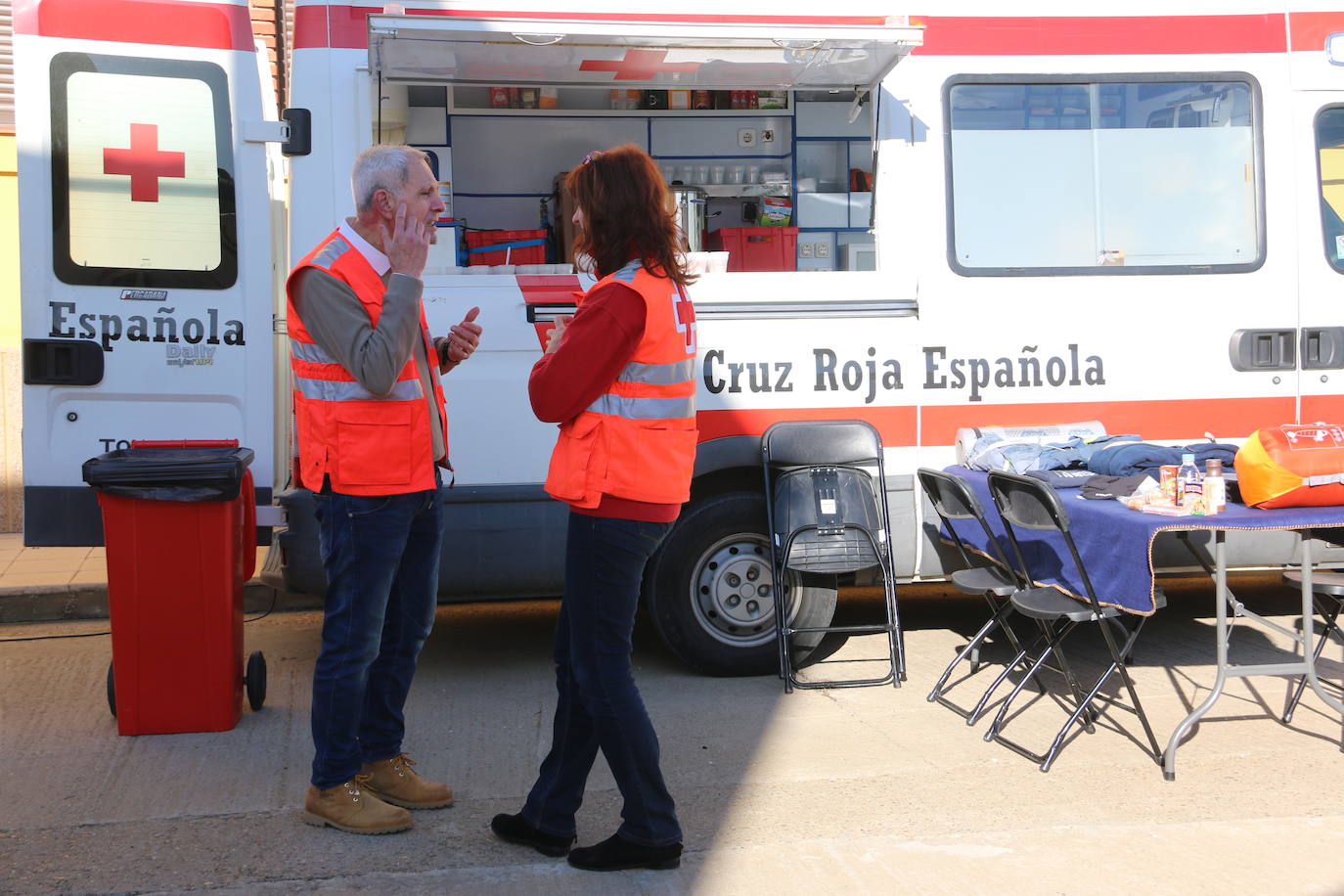 Fotos: Un día para conocer la emergencia, desde la ayuda