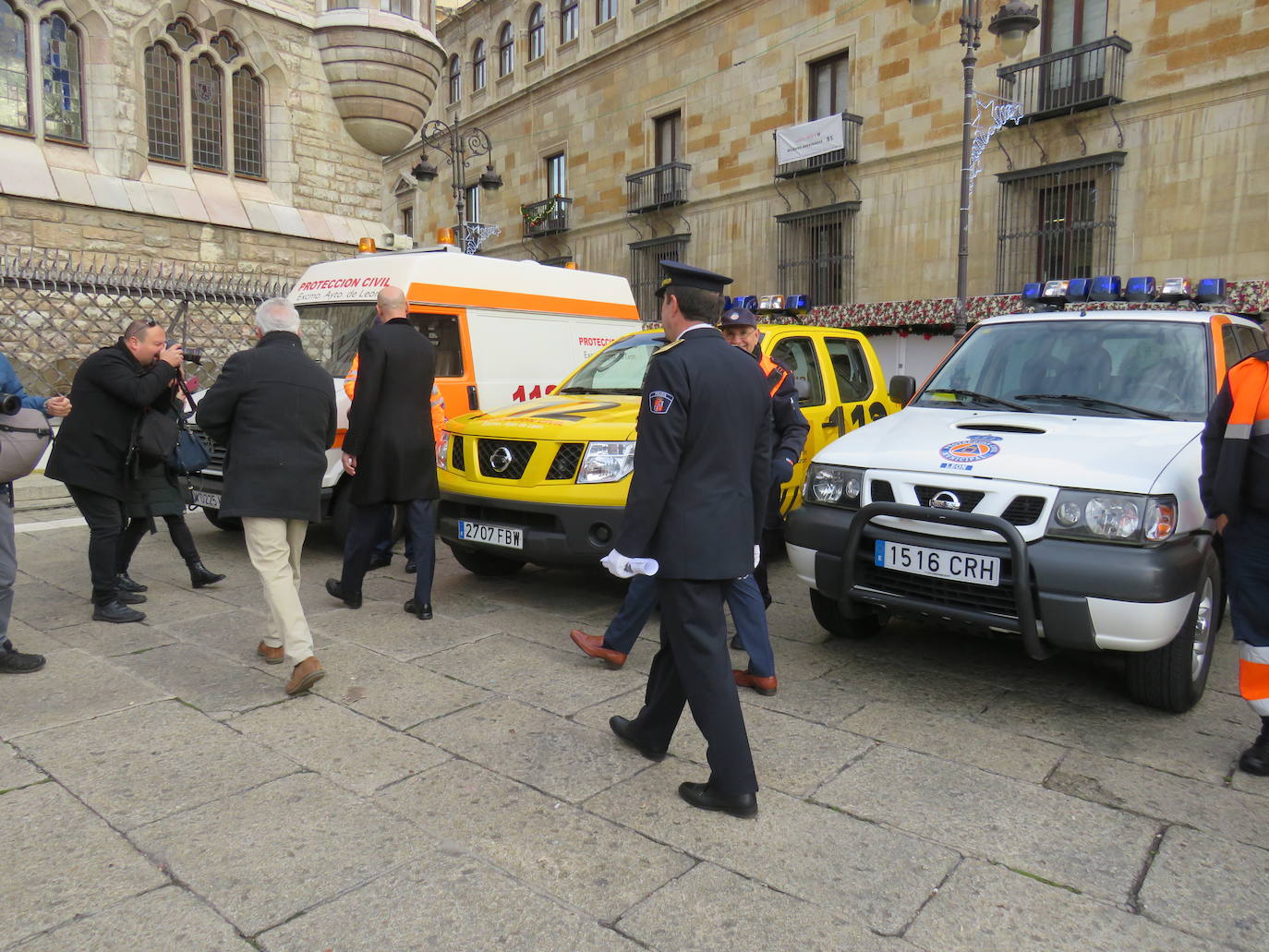 La ciudad de León muestra en una exposición los recursos de los que dispone este cuerpo y rendirá homenaje a los voluntarios más veteranos
