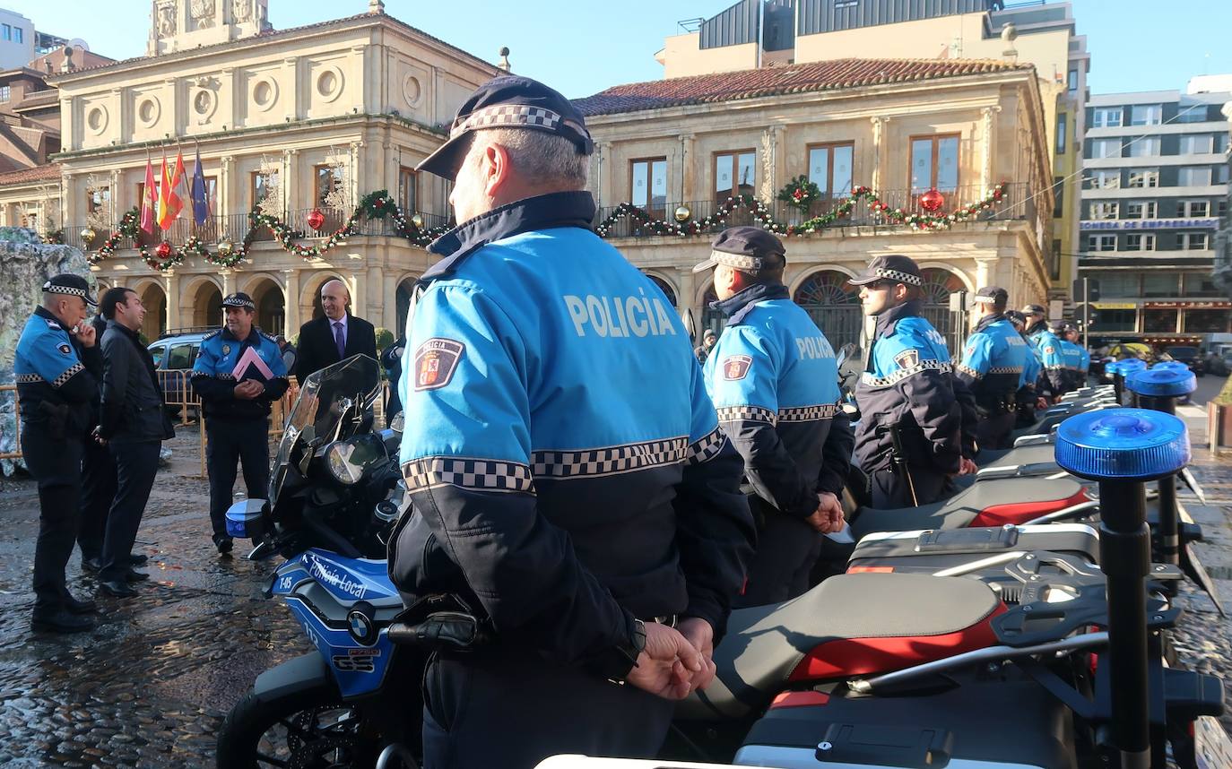 Fotos: La Policía Local de León estrena motos