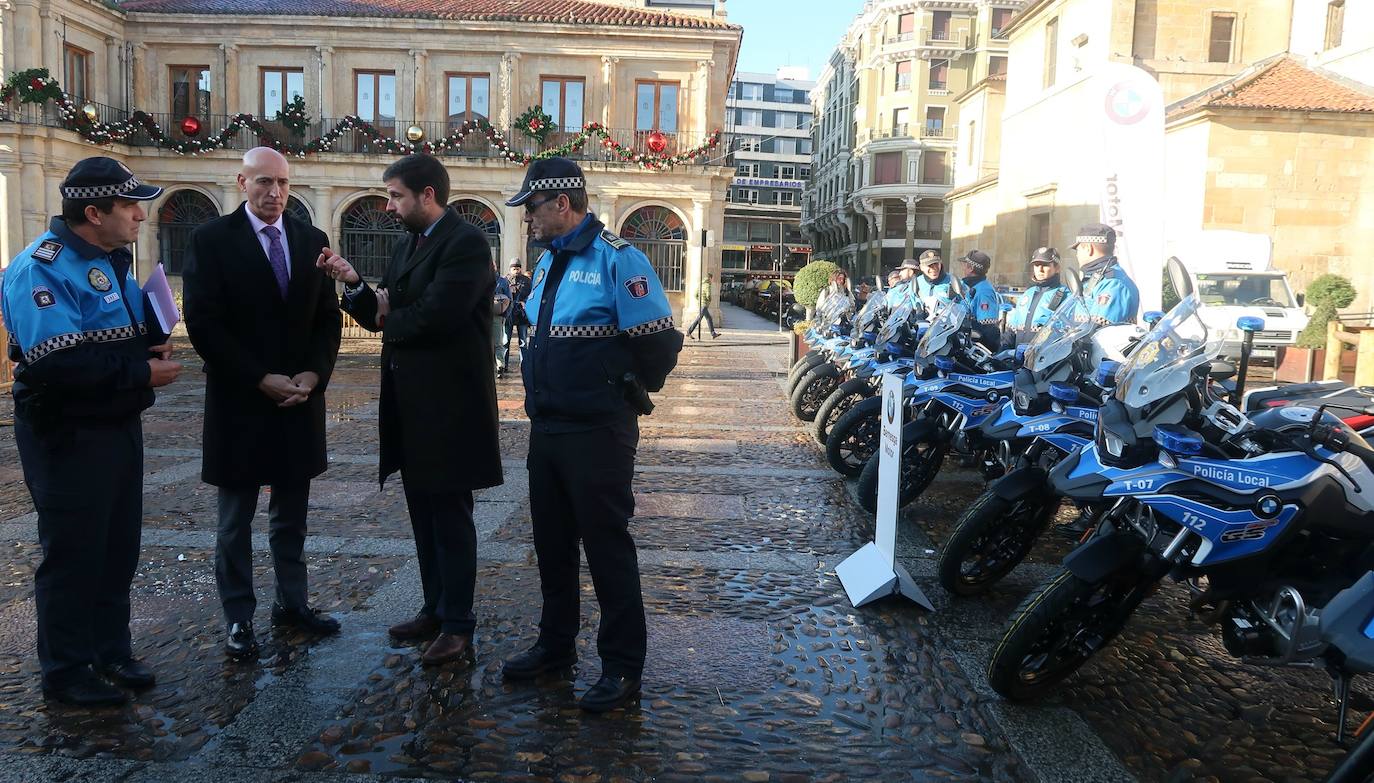 Fotos: La Policía Local de León estrena motos