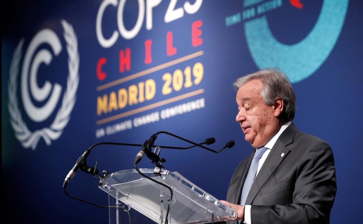 El secretario general de la ONU, António Guterres.