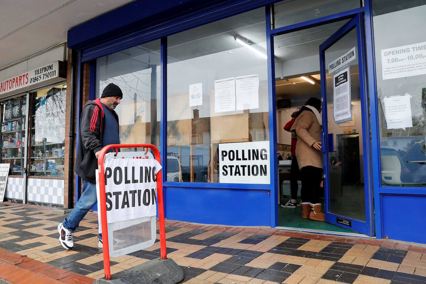 Fotos: La jornada electoral del Reino Unido, en imágenes